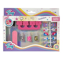 [53823] SET DE UÑAS TINY FASHION 18 X 14 X 4 CM