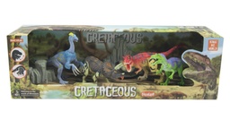 [54952] SET DINOSAURIOS X 4 PZAS 43 X 13,5 X 11 CM