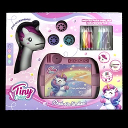 [55083] MESA PROYECTOR DIBUJO UNICORNIO TINY 35 X 30 X 7 CM