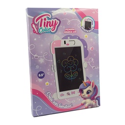 [55090] PIZARRA MAGICA DIGITAL UNICORNIO 8,5 PULGADAS MULTICOLOR TINY 21 X 30 X 2 CM