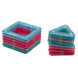 [55199] JUEGO DE BLOQUES MAGNETICOS 14 PZAS 22 X 22 X 5 CM