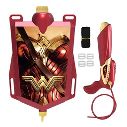 [8112] SUPER MOCHILA DE AGUA TRAJE MUJER MARAVILLA 30 X 18 X 6 CM