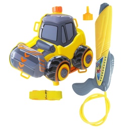 [8148] SUPER MOCHILA DE AGUA CAMION DE CONSTRUCCION 40 X 35 X 8 CM