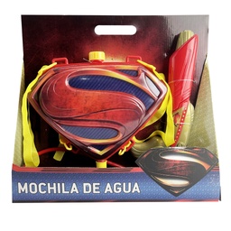 [8324] SUPER MOCHILA DE AGUA SUPERMAN (EN CAJA) 30 X 25 X 8 CM