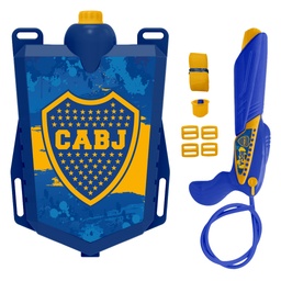 [8560] MOCHILA DE AGUA BOCA JUNIORS 47 X 36 X 6 CM