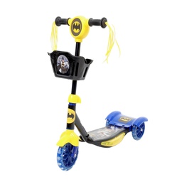 [10137] MONOPATIN DE 3 RUEDAS CON LUCES Y MUSICA BATMAN 61X60X16CM