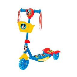 [12014] MONOPATIN DE 3 RUEDAS CON LUCES Y MUSICA MICKEY MOUSE 61X60X16CM 35KG