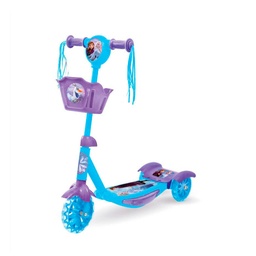 [12015] MONOPATIN DE 3 RUEDAS CON LUCES Y MUSICA FROZEN 61X60X16CM 35KG