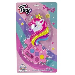 [3051] SET DE MAQUILLAJE UNICORNIO PASTEL BLISTER 31 X 18 X 4 CM