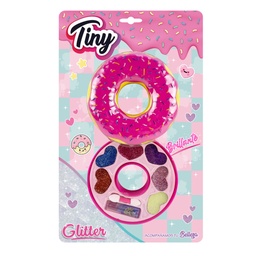 [3053] SET DE MAQUILLAJE DONA GLITTER - BLISTER 31 X 19 X 3 CM