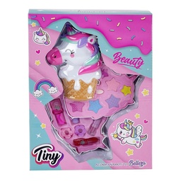 [3101] SET DE MAQUILLAJE UNICORNIO SOMBRA Y ESMALTES (EN CAJA) 29 X 22 X 6 CM