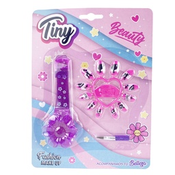 [3285] SET DE MAQUILLAJE Y NAILS BLISTER 21 X 16 X 4 CM