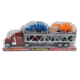 [50232] CAMION CON ACOPLADO A FRICCION 36 X 14 X 7 CM