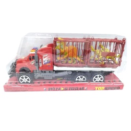 [50244] CAMION CON ACOPLADO A FRICCION 34 X 15 X 10 CM