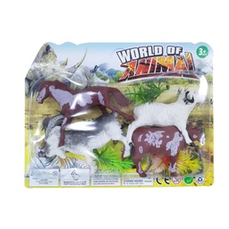 [50363] CONJUNTO DE ANIMALES 25 X 19 X 3 CM