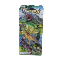 [50367] CONJUNTO DE DINOSAURIOS (4 UNIDADES) 31 X 14 X 4 CM