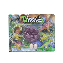 [50387] CONJUNTO DE DINOSAURIOS 32 X 26 X 4 CM