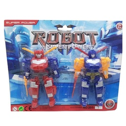 [50415] ROBOTS (2 UNIDADES) 25 X 21 X 4 CM