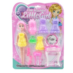 [50455] MUÑECA FASHION CON ACCESORIOS