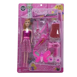 [50460] MUÑECA CON ACCESORIOS