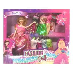 [50493] MUÑECA CON SUPER ACCESORIOS
