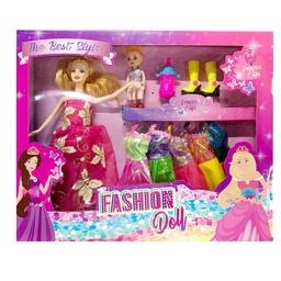 [50494] MUÑECA CON SUPER ACCESORIOS