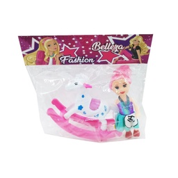 [50499] MINI MUÑECA + PONY