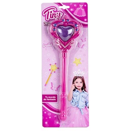 [50594] VARITA DE PRINCESA CON LUZ Y SONIDO 38 X 14 X 3 CM