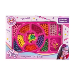 [50605] SUPER JUEGO PARA ARMAR BIJOUTERIE 27 X 19 X 2 CM