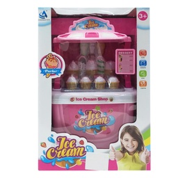 [50685] MEGA SET DE HELADERIA CON ACCESORIOS 38 X 25 X 16 CM